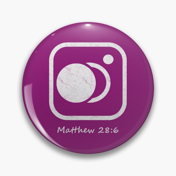 Item preview, Minimal Camera or instagram look alike Empty Tomb | Matthew 28:6 Easter Christian Design | White designed and sold by ZechJohnRB.