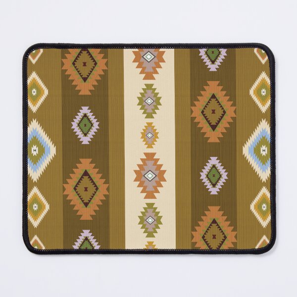 Item preview, Southwestern style carpet and area rug inspired by Native American and American West design traditions. designed and sold by Line-Aura.