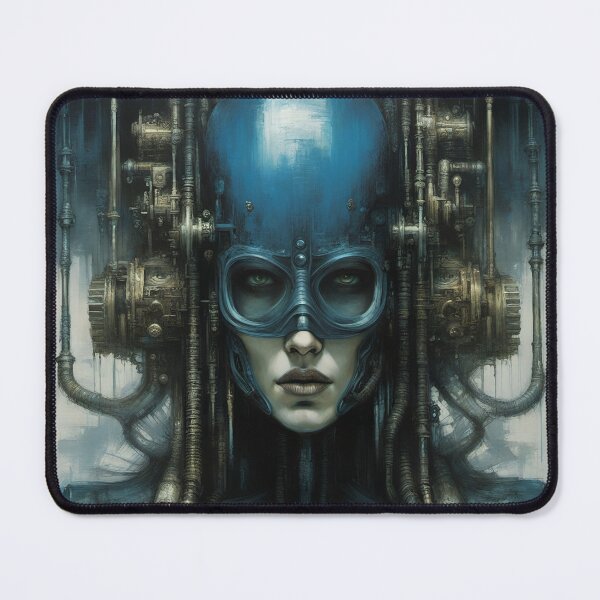 Item preview, Futuristic Transhumanism Art designed and sold by FunkyPunkz.