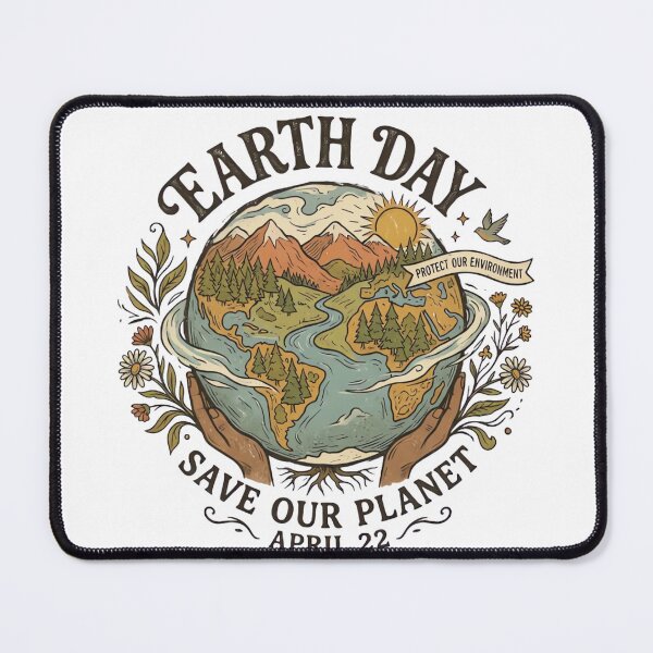 Item preview, Vintage Earth Day Save Our Planet Design designed and sold by urbinet.