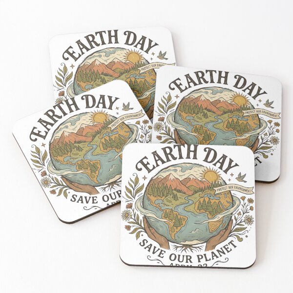 Item preview, Vintage Earth Day Save Our Planet Design designed and sold by urbinet.