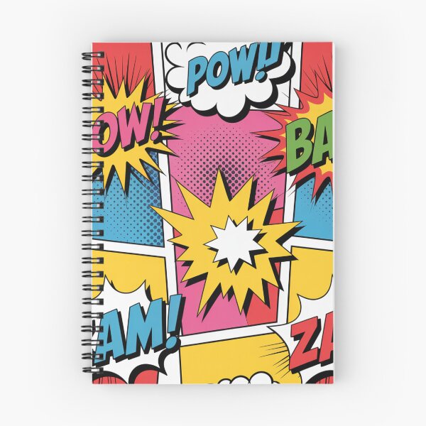 Item preview, Comic Book POW! BAM! ZAP! Seamless Pattern designed and sold by Midnight Veil Designs.