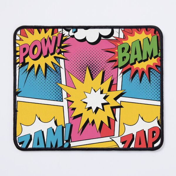 Item preview, Comic Book POW! BAM! ZAP! Seamless Pattern designed and sold by Midnight Veil Designs.
