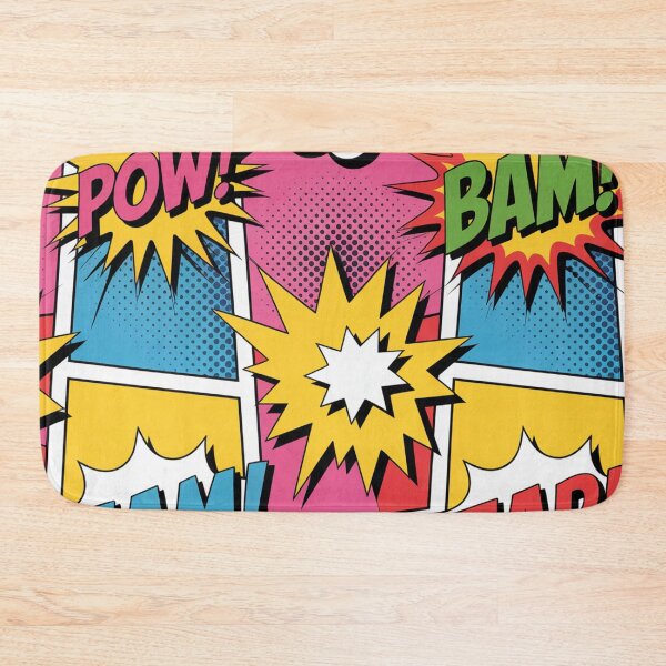 Item preview, Comic Book POW! BAM! ZAP! Seamless Pattern designed and sold by Midnight Veil Designs.
