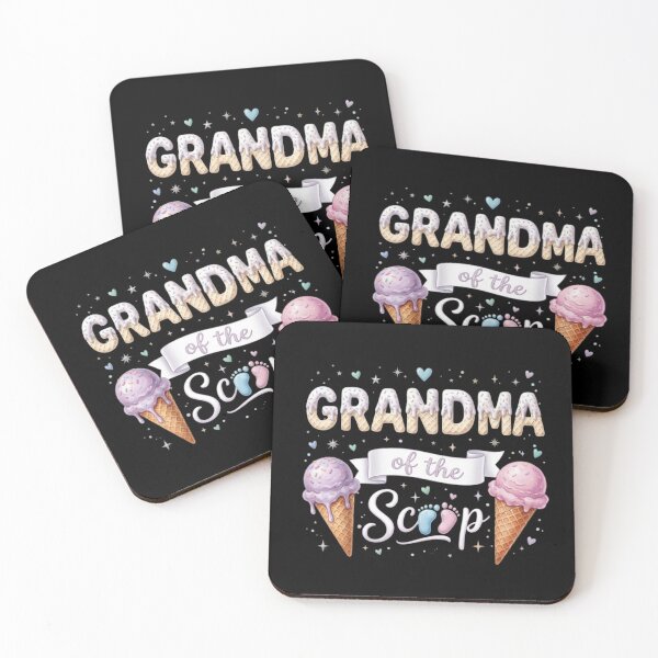 Item preview, Grandma of the Scoop | Cute Gender Reveal Ice Cream Design designed and sold by Fateh-Kro ⭐⭐⭐⭐⭐.