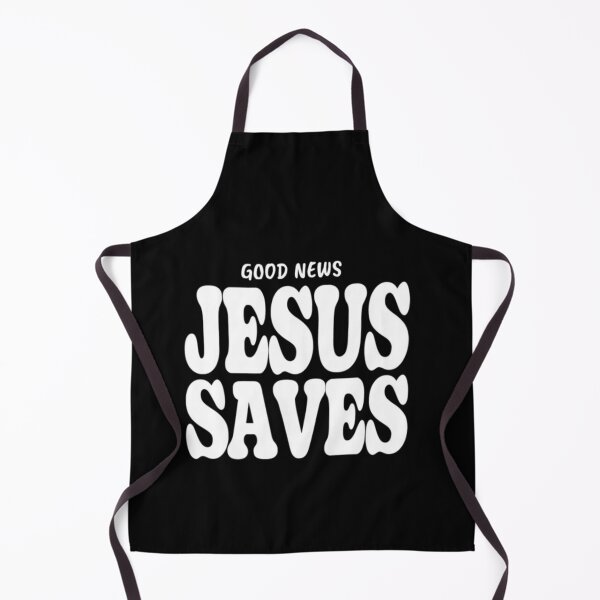 Item preview, Good News Jesus Save Jesus Christ designed and sold by Thread&Fable.