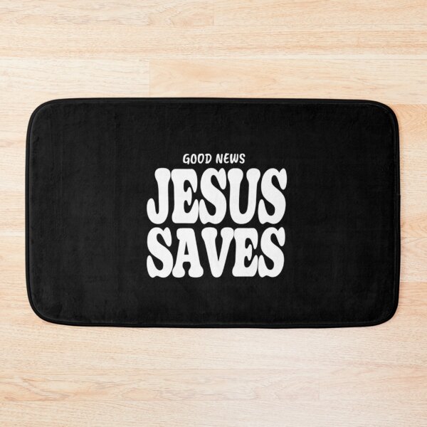 Item preview, Good News Jesus Save Jesus Christ  designed and sold by Thread&Fable.