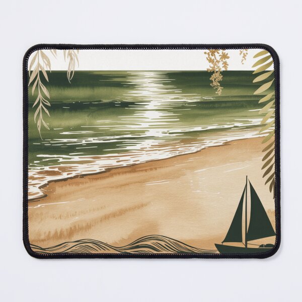 Item preview, Palm Tree Leaf Beach Paradise designed and sold by JediKittenWars.