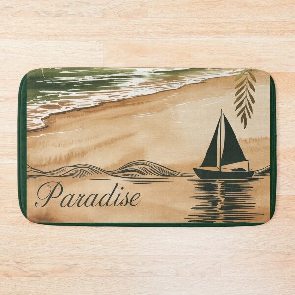 Item preview, Palm Tree Leaf Beach Paradise designed and sold by JediKittenWars.