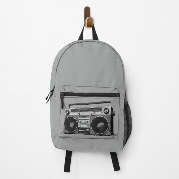 Item preview, Vintage boombox on a gray background designed and sold by anytka.