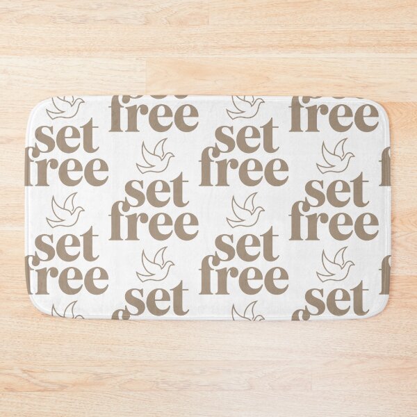 Item preview, Set Free Christian Faith Minimalist Dove Design designed and sold by HahaHandlesHub.