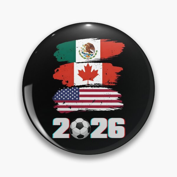 Item preview, USA Canada Mexico Flag 2026 Cup Brush Art designed and sold by dudelinart.