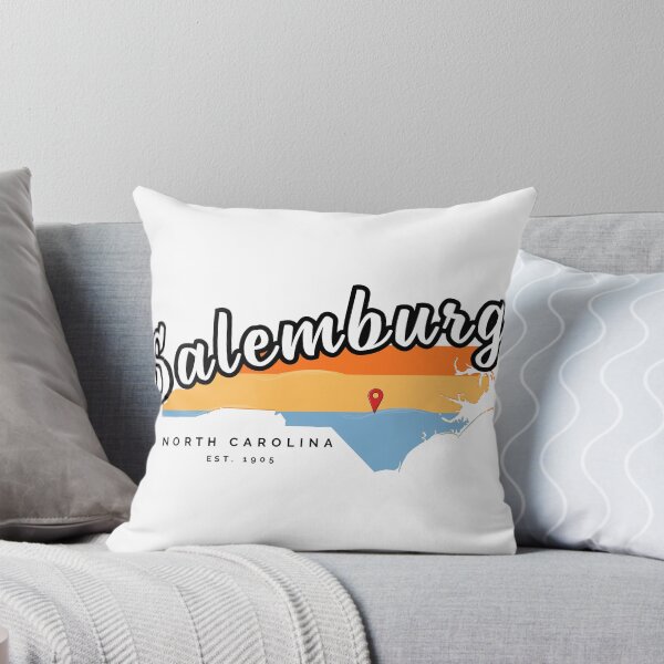 Item preview, Salemburg North Carolina Retro 70s State Map Graphic designed and sold by raynmandesigns.