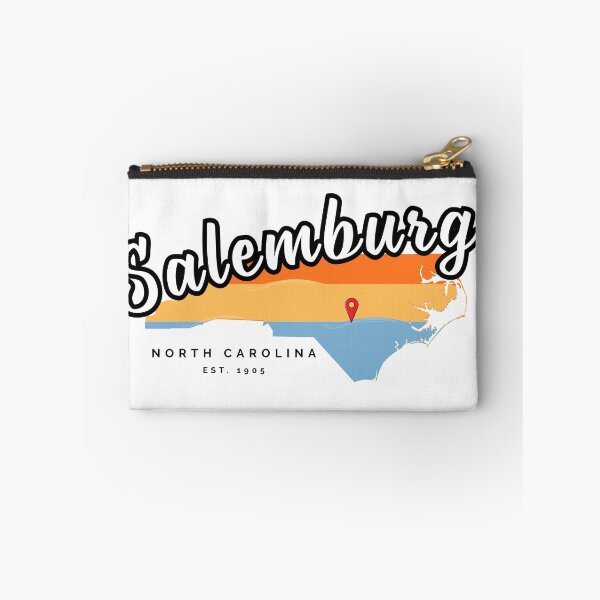 Item preview, Salemburg North Carolina Retro 70s State Map Graphic designed and sold by raynmandesigns.