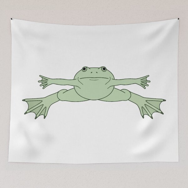 Item preview, T Pose For Dominance African Clawed Frog Meme designed and sold by Petzzz.