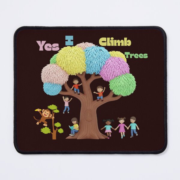 Item preview, Yes I Climb Trees Funny Nature Shirt | Tree Climbing Humor Graphic Tee | Outdoor Adventure Gift for Climbers & Nature Lovers designed and sold by Anasalseady.