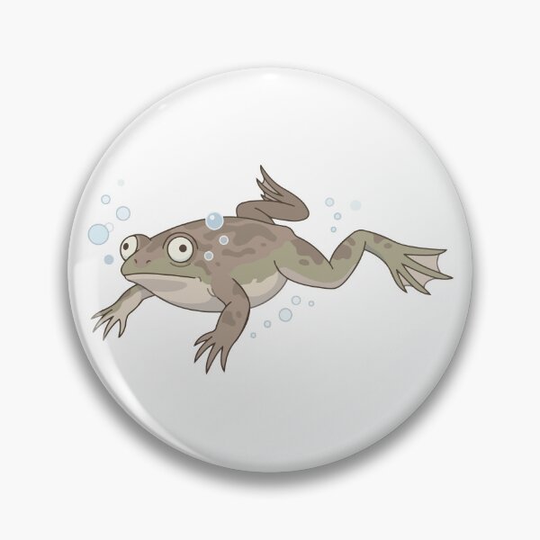 Item preview, No Thoughts Head Empty African Clawed Frog designed and sold by Petzzz.