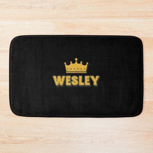 Item preview, Wesley Personalized Name With Crown - Cool & Funny Custom Gift for Men and Boys designed and sold by Oussinc.