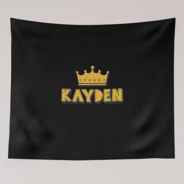 Item preview, Kayden Personalized Name With Crown - Cool & Funny Custom Gift for Men and Boys designed and sold by Oussinc.