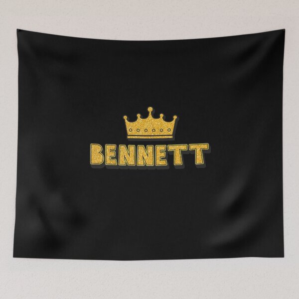 Item preview, Bennett Personalized Name With Crown - Cool & Funny Custom Gift for Men and Boys designed and sold by Oussinc.