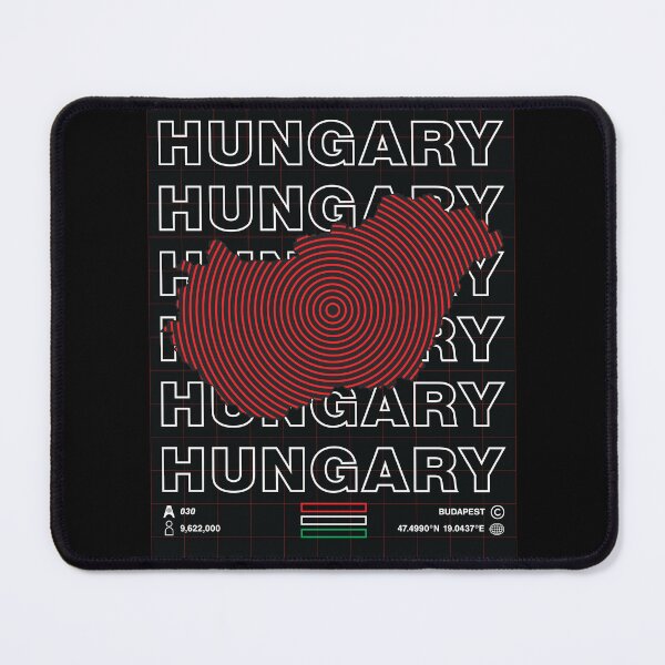 Item preview, Hungary Minimal Map designed and sold by Atlas-Array.