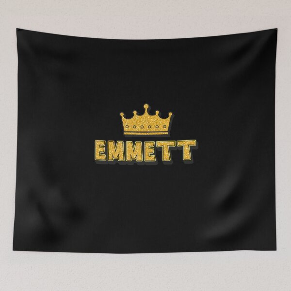 Item preview, Emmett Personalized Name With Crown - Cool & Funny Custom Gift for Men and Boys designed and sold by Oussinc.