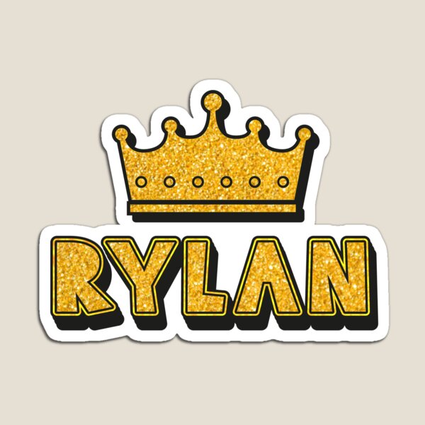 Item preview, Rylan Personalized Name With Crown - Cool & Funny Custom Gift for Men and Boys designed and sold by Oussinc.