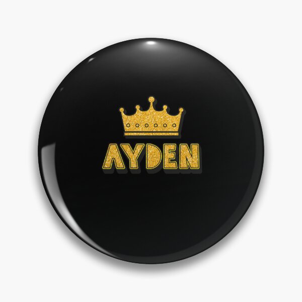 Item preview, Ayden Personalized Name With Crown - Cool & Funny Custom Gift for Men and Boys designed and sold by Oussinc.