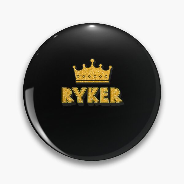 Item preview, Ryker Personalized Name With Crown - Cool & Funny Custom Gift for Men and Boys designed and sold by Oussinc.