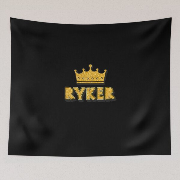 Item preview, Ryker Personalized Name With Crown - Cool & Funny Custom Gift for Men and Boys designed and sold by Oussinc.