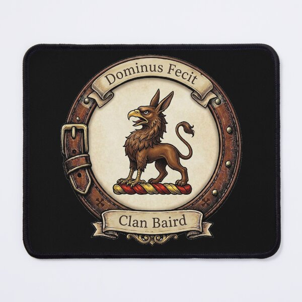 Item preview, Clan Baird Crest designed and sold by BagTown Clans.