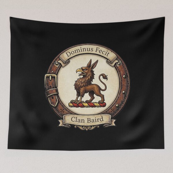 Item preview, Clan Baird Crest designed and sold by BagTown Clans.