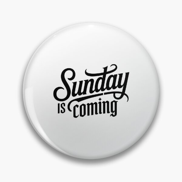 Item preview, Sunday Is Coming Christian Faith Typography Shirt designed and sold by HahaHandlesHub.