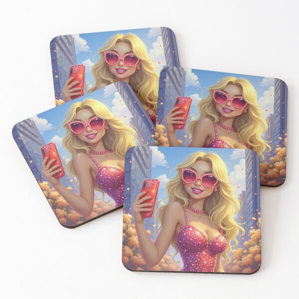 Item preview, Glam city selfie queen designed and sold by Karaburmagirl.