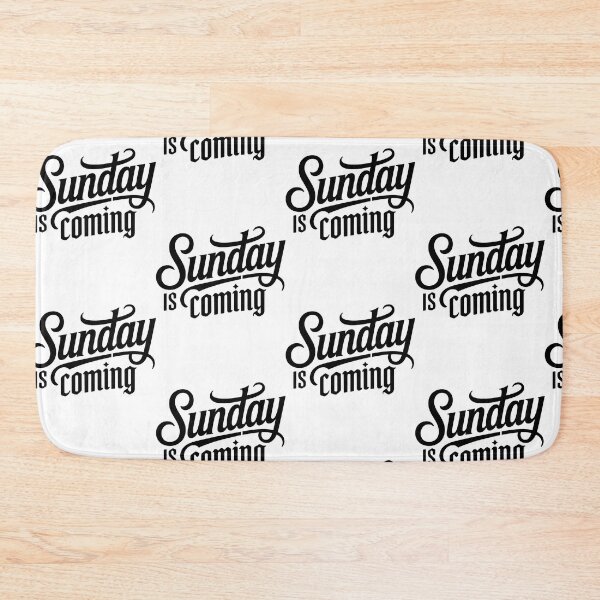 Item preview, Sunday Is Coming Christian Faith Typography Shirt designed and sold by HahaHandlesHub.