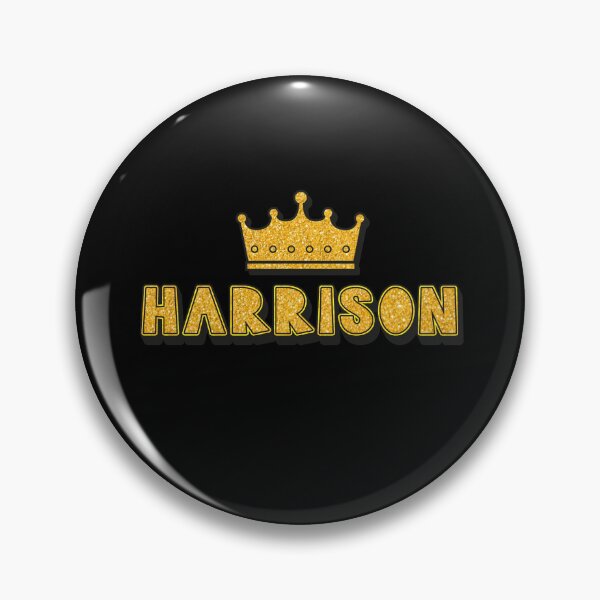 Item preview, Harrison Personalized Name With Crown - Cool & Funny Custom Gift for Men and Boys designed and sold by Oussinc.