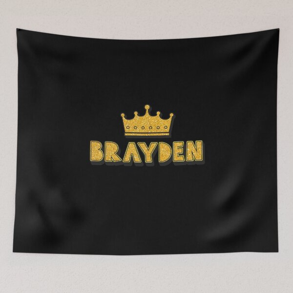 Item preview, Brayden Personalized Name With Crown - Cool & Funny Custom Gift for Men and Boys designed and sold by Oussinc.