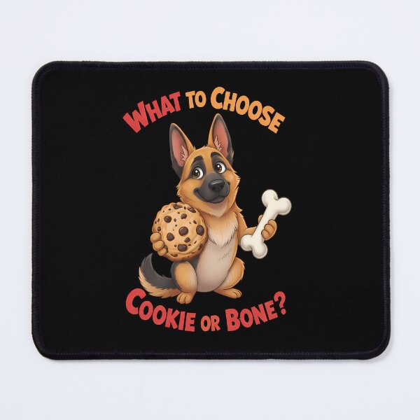 Item preview, Dog's Big Dilemma - Cereal Cookie or Bone? designed and sold by Art-Arcade6.