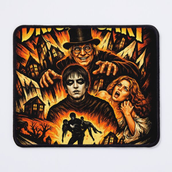 Item preview, The Cabinet of Dr Caligari Poster Art designed and sold by Retr0Tshirts.