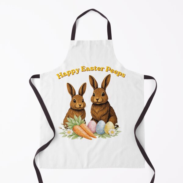 Item preview, Happy Easter Peeps Cute Bunny Retro Easter Shirt Spring Rabbit Design designed and sold by GigaFactory.