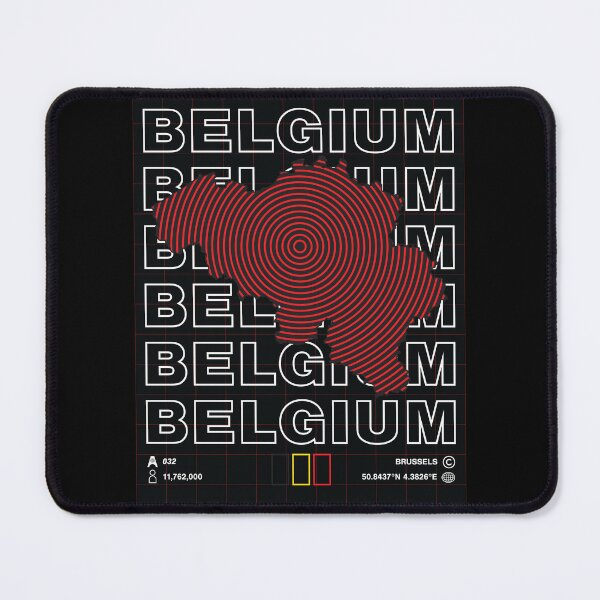 Item preview, Belgium Minimal Map designed and sold by Atlas-Array.