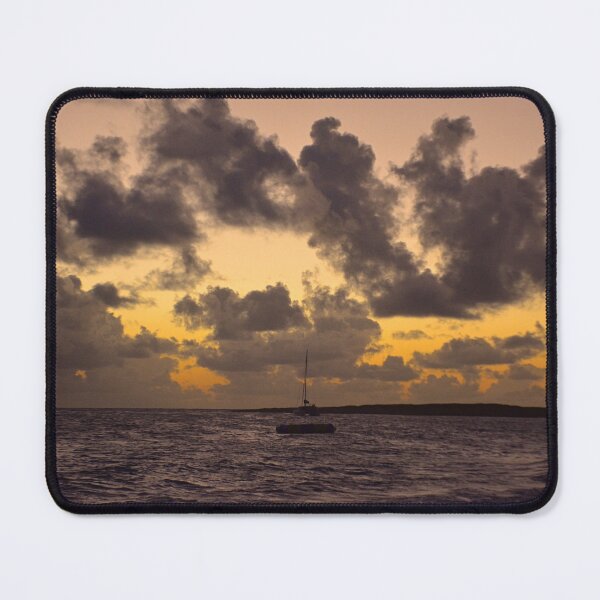 Item preview, Sailboat at Sunrise Orient Bay St. Martin designed and sold by LisaWootenPhoto.