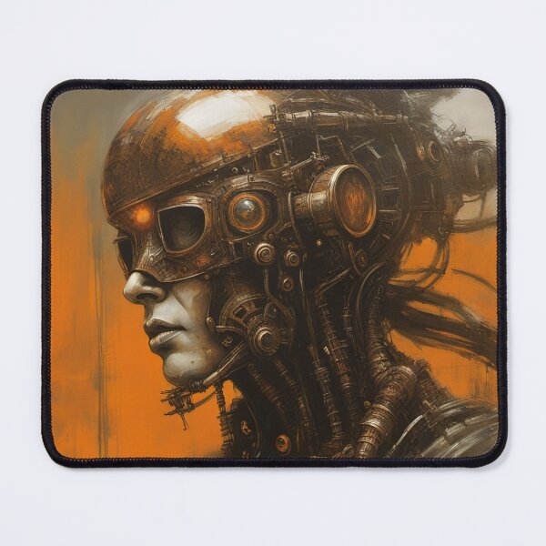 Item preview, Futuristic Transhumanism Art designed and sold by FunkyPunkz.
