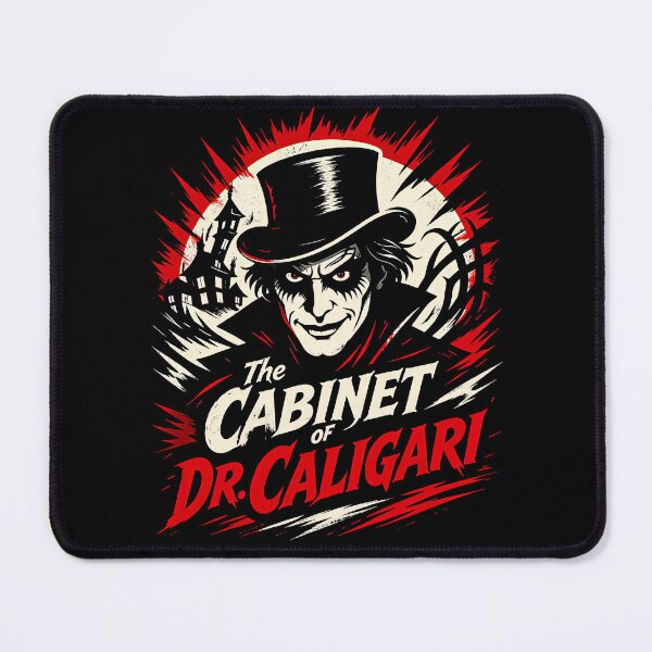 Item preview, Dr Caligari Expressionist Horror Vintage Art designed and sold by Retr0Tshirts.