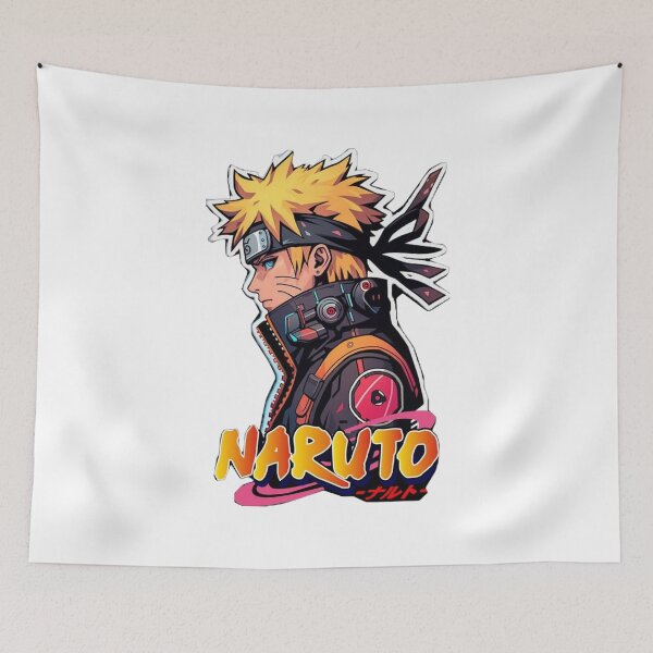 Aperçu de l'œuvre Style Naruto cyberpunk de rue créée et vendue par Snowdog-Art.