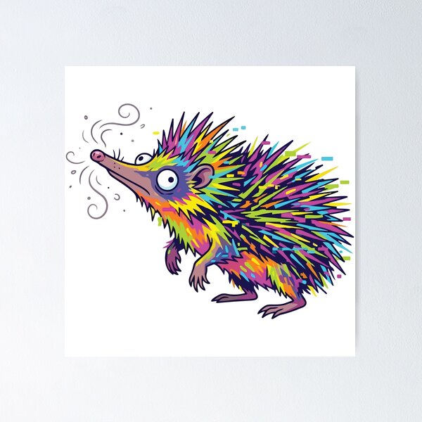 Item preview, Chaos Energy Tenrec Madagascar Weird Pet designed and sold by Petzzz.