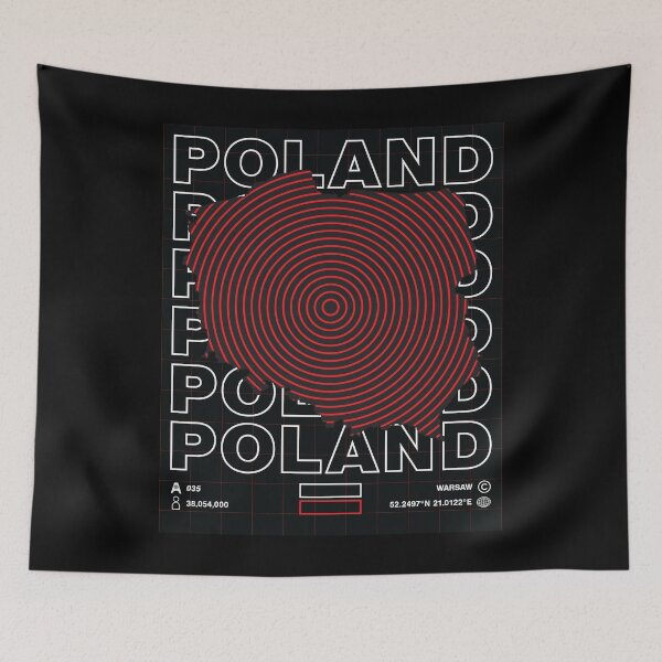 Item preview, Poland Minimal Map designed and sold by Atlas-Array.