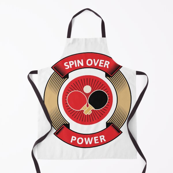 Item preview, Spin Over Power Table Tennis T-Shirt - Funny Ping Pong Tactician Gift designed and sold by OhMyPingCo.