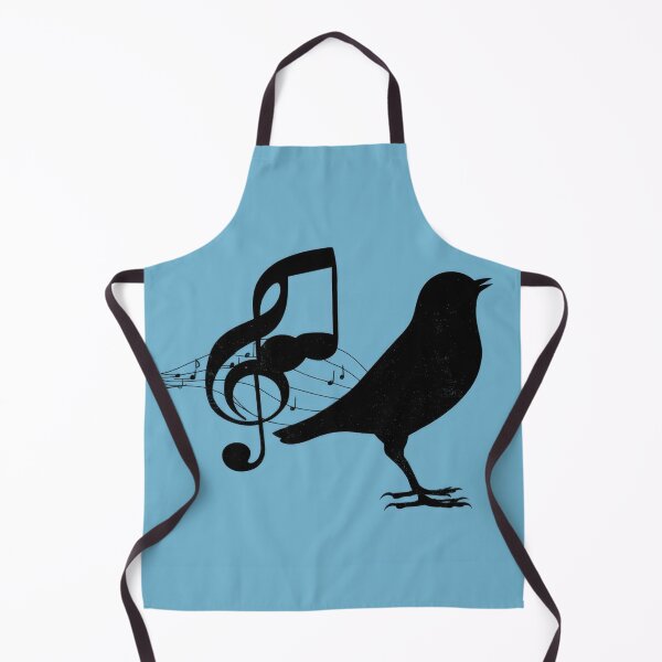Item preview, Bird sings on blue sky designed and sold by anytka.