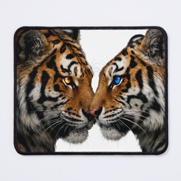 Item preview, "Love Tigers Face to Face Realistic Wild Art designed and sold by HayatDesigns19.